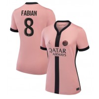 Camisa de Futebol Paris Saint-Germain Fabian Ruiz #8 Equipamento Alternativo Mulheres 2024-25 Manga Curta